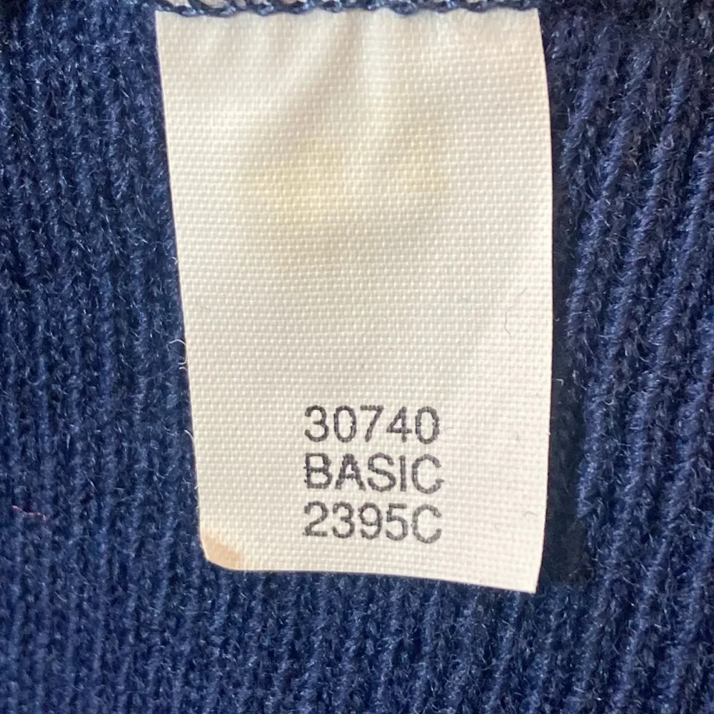IZOD Navy Blue Cardigan Sweater Men’s Size L